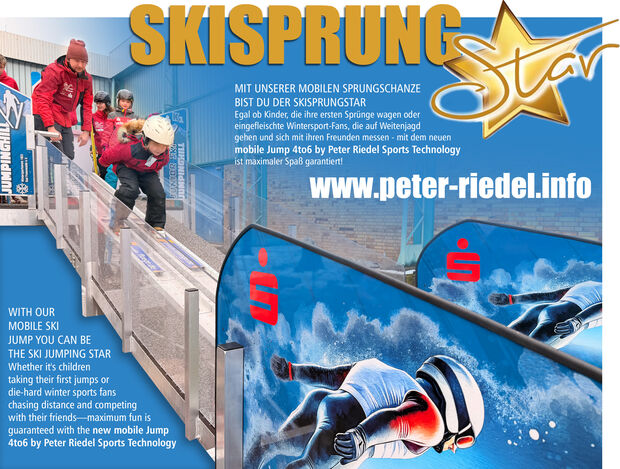 Mobile Skisprungschanze von Peter Riedel Sporttechnologie